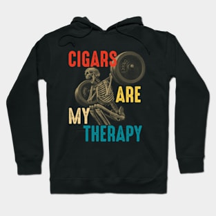 Cigars Are My Therapy Hoodie